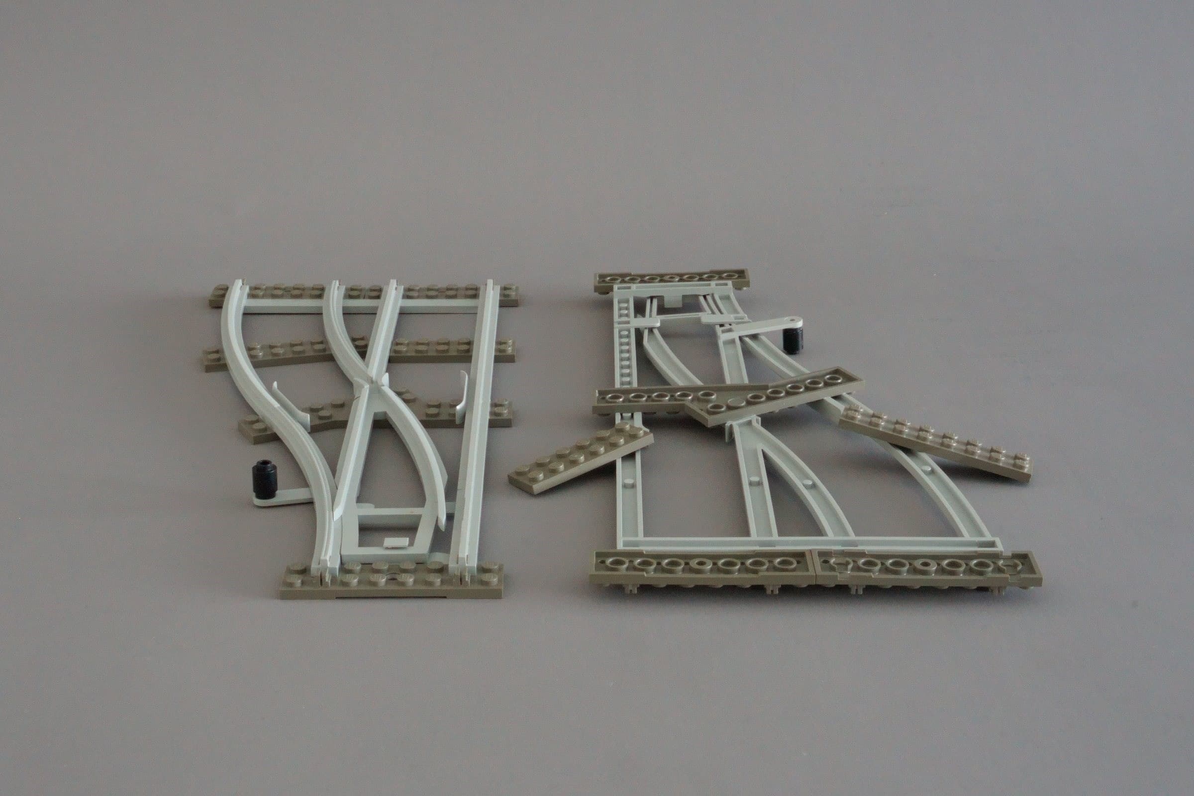 Left and Right Points Manual Gray 4.5v
