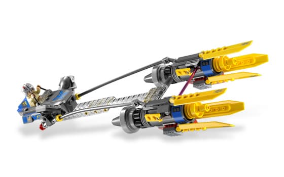 Anakin's and Sebulba's Podracers