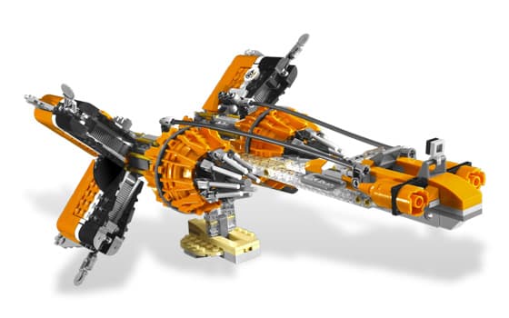 Anakin's and Sebulba's Podracers