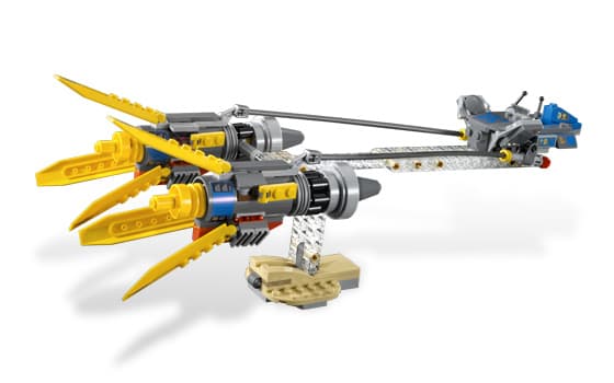 Anakin's and Sebulba's Podracers