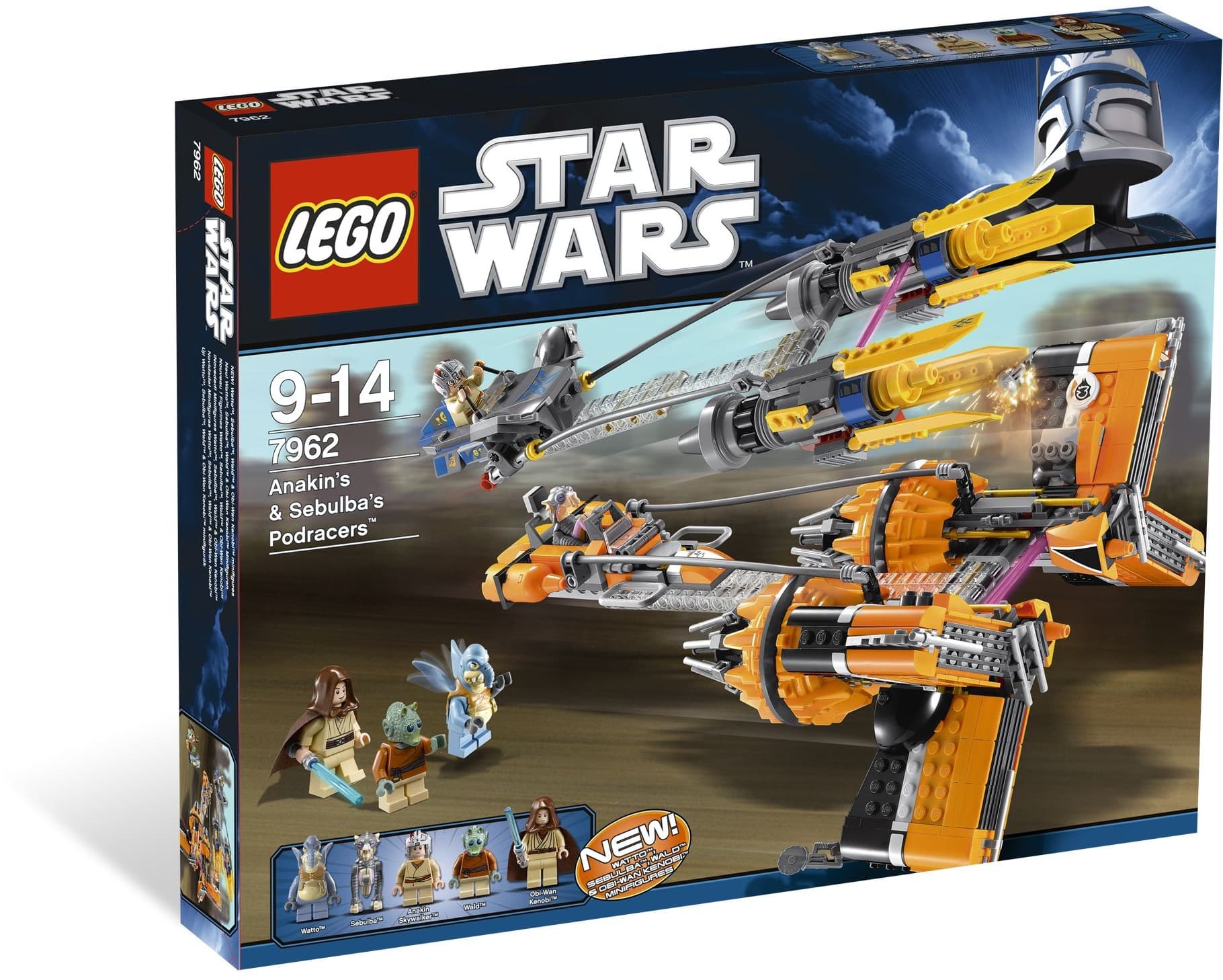 Anakin's and Sebulba's Podracers